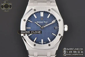 Audemars Piguet Royal Oak 15500 41mm Blue Textured Dial
