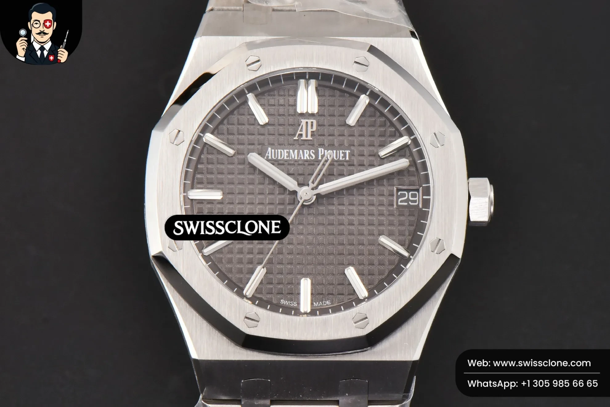 Audemars Piguet Royal Oak 15500 41mm Gray Textured Dial