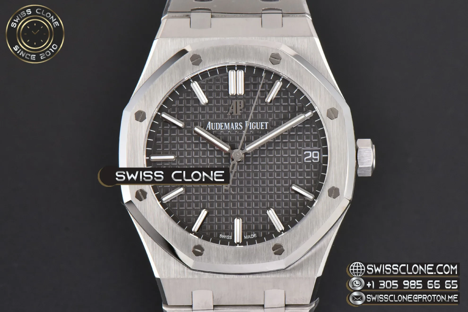 Audemars Piguet Royal Oak 15500 41mm Gray Textured Dial