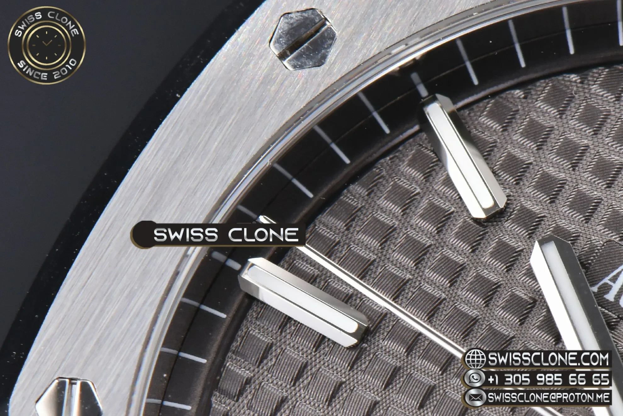 Audemars Piguet Royal Oak 15500 APSF 41MM Gray Textured Dial APS Factory 1:1 Super Clone - Lateral Case Thickness Profile