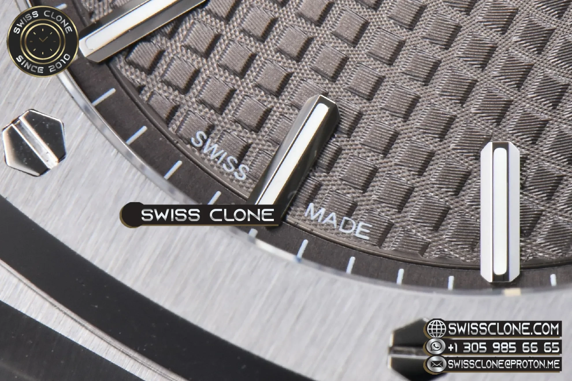 Audemars Piguet Royal Oak 15500 APSF 41MM Gray Textured Dial APS Factory 1:1 Super Clone - On-Wrist Presence View