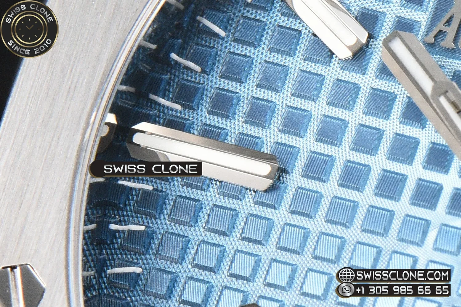 Audemars Piguet Royal Oak 15510 41mm ’50th Anniversary’ Ice Blue Dial 1:1 Super Clone Det - Lateral Case Thickness Profile