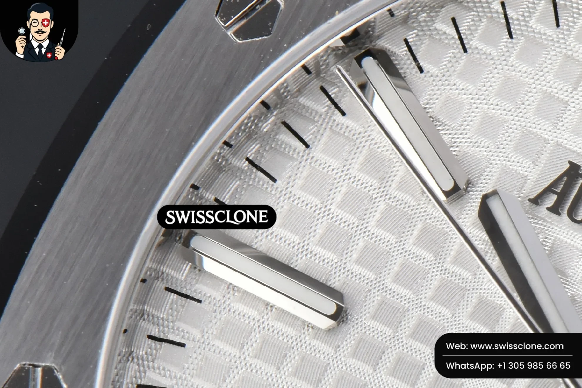 Audemars Piguet Royal Oak 15510 41mm ’50th Anniversary’ White Dial 1:1 Super Clone Det - Lateral Case Thickness Profile