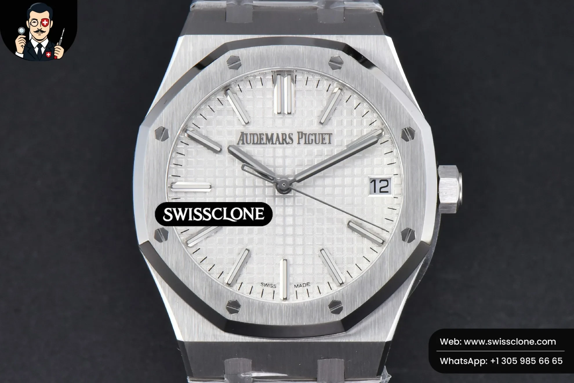 Audemars Piguet Royal Oak 15510 41mm ’50th Anniversary’ White Dial