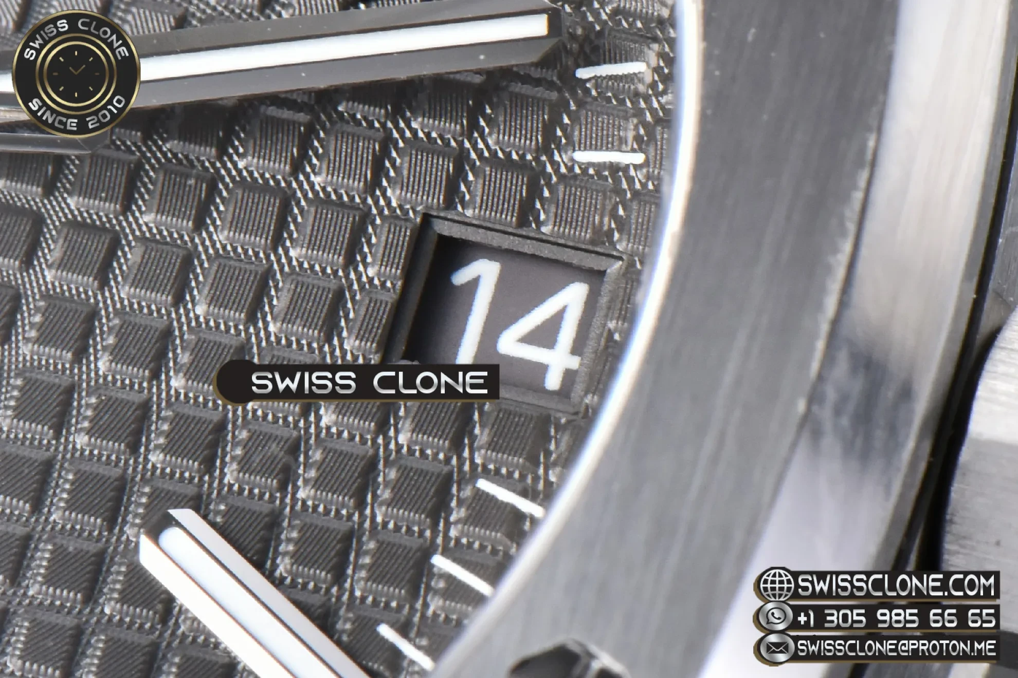Audemars Piguet Royal Oak 15510 50th Anniversary Gray Dial 41mm 1:1 Super Clone - Lateral Case Thickness Profile