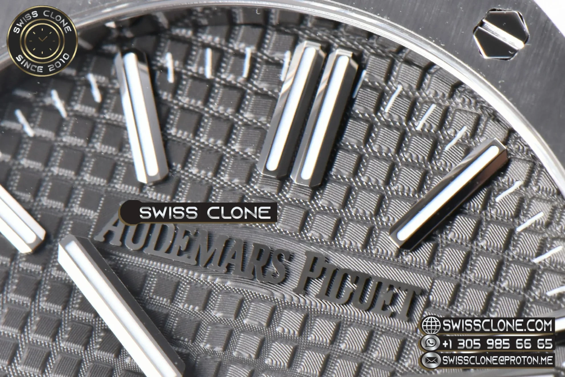 Audemars Piguet Royal Oak 15510 50th Anniversary Gray Dial 41mm 1:1 Super Clone - Caseback & Cloned Calibre Movement