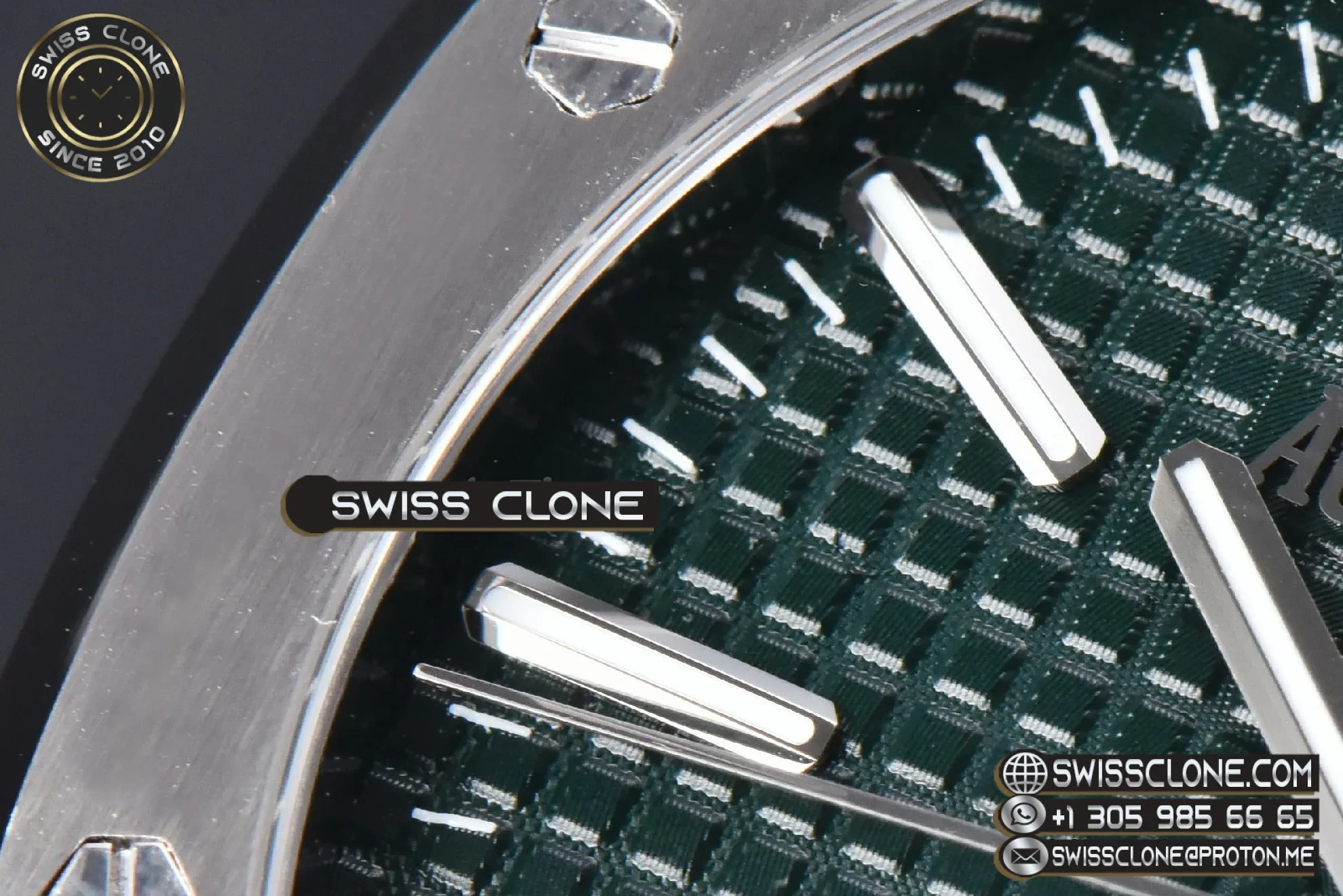Audemars Piguet Royal Oak 15510 50th Anniversary Green Dial 41mm 1:1 Super Clone - Lateral Case Thickness Profile