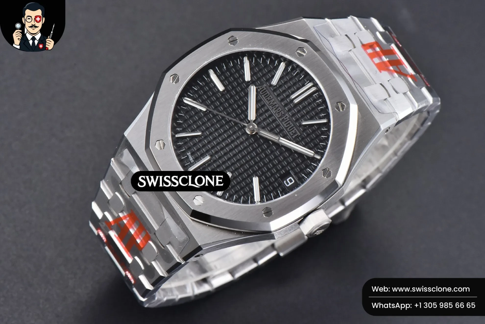 Audemars Piguet Royal Oak 15510 “50th Anniversary” ORF 41mm Black Dial 1:1 Super Clone Det - Bezel & Case Profile