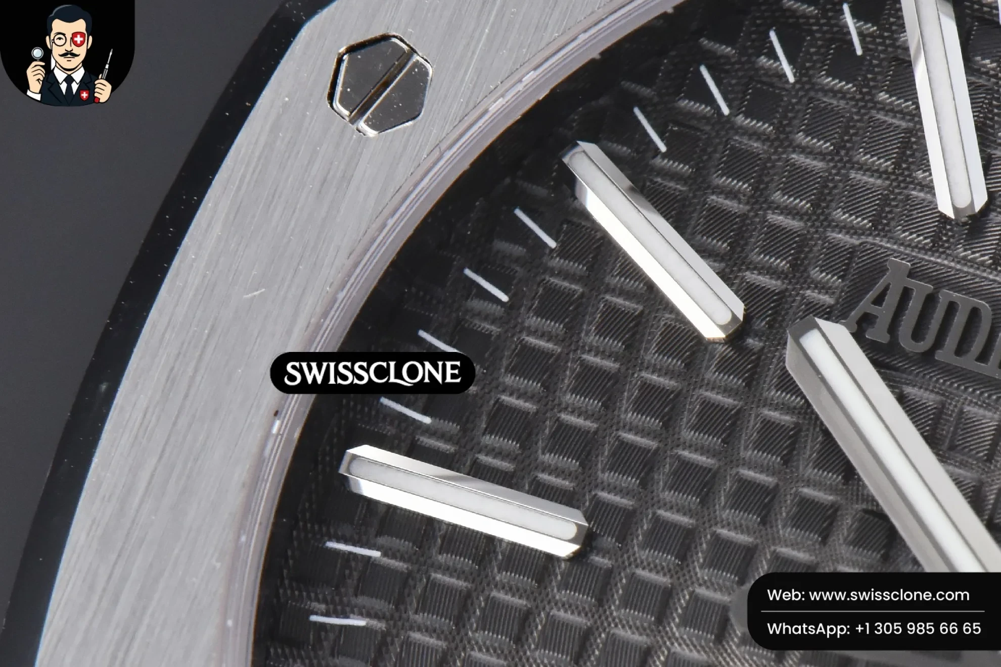 Audemars Piguet Royal Oak 15510 “50th Anniversary” ORF 41mm Green Dial 1:1 Super Clone Det - Lateral Case Thickness Profile