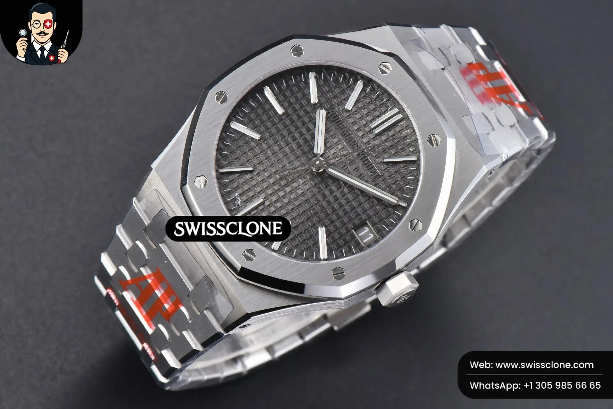 Audemars Piguet Royal Oak 15510 “50th Anniversary” ORF 41mm Green Dial 1:1 Super Clone Det - Bezel & Case Profile