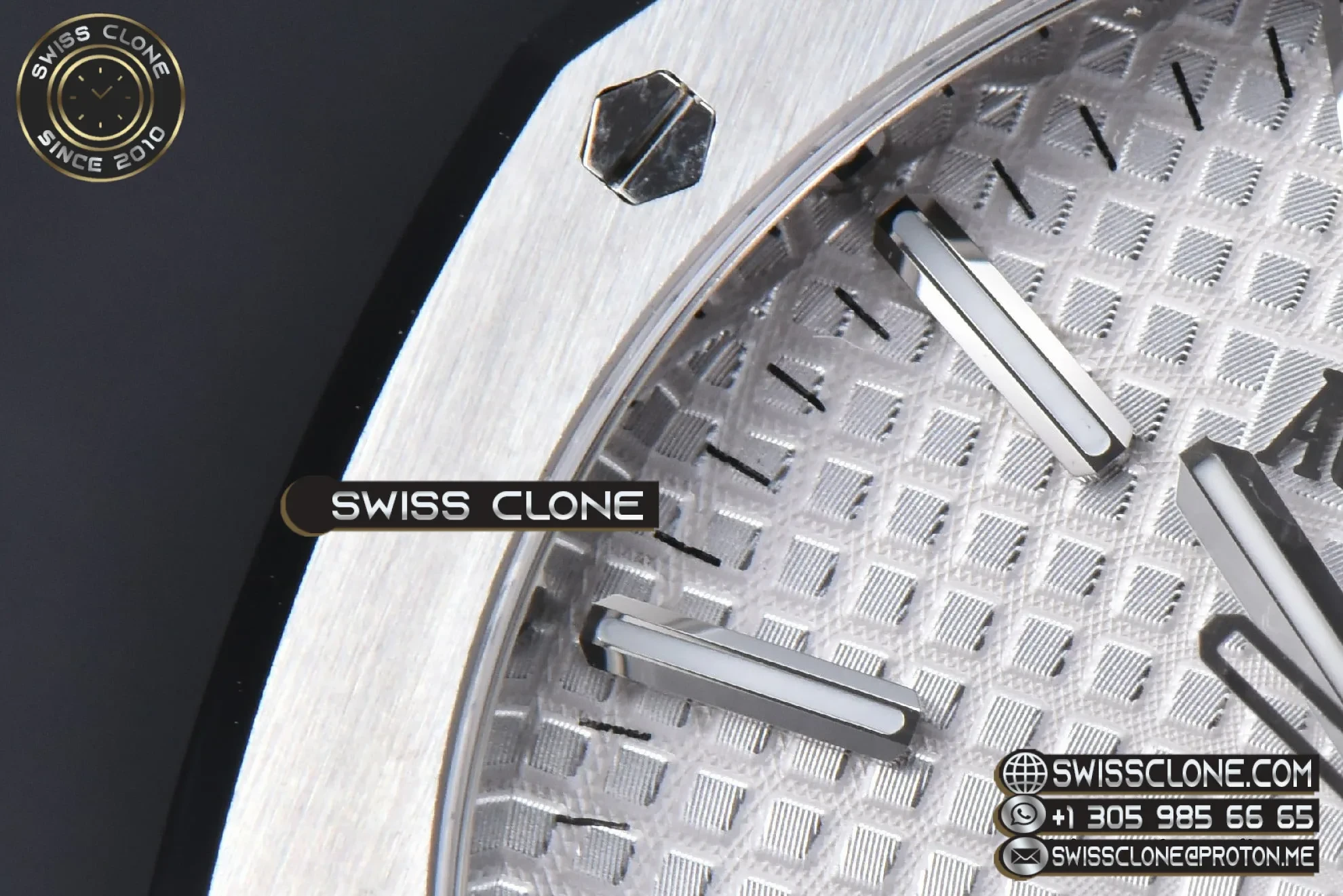 Audemars Piguet Royal Oak 15510 50th Anniversary White Dial 41mm 1:1 Super Clone - Lateral Case Thickness Profile