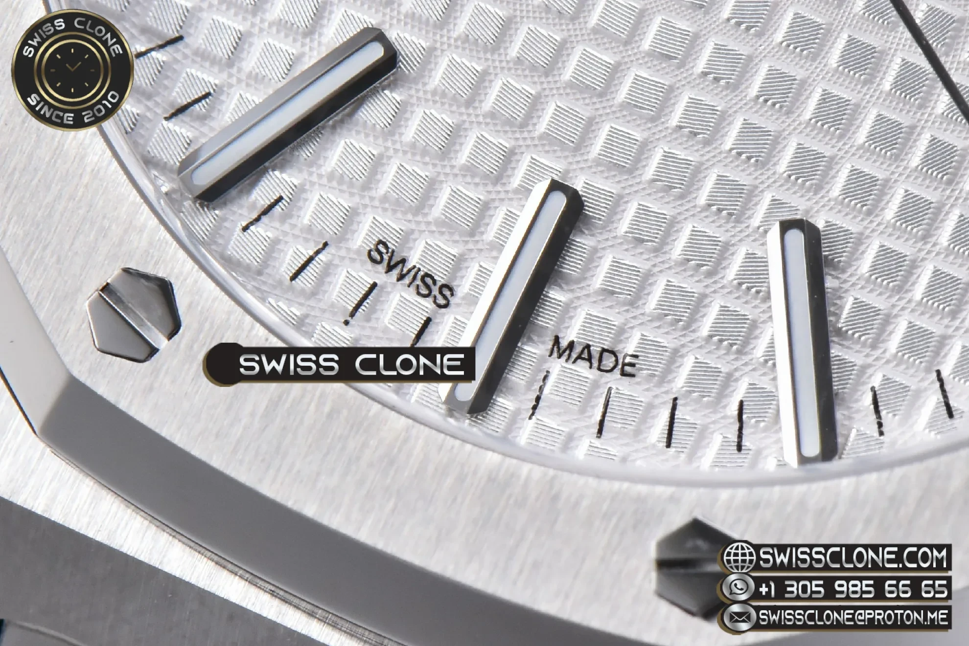 Audemars Piguet Royal Oak 15510 50th Anniversary White Dial 41mm 1:1 Super Clone - On-Wrist Presence View