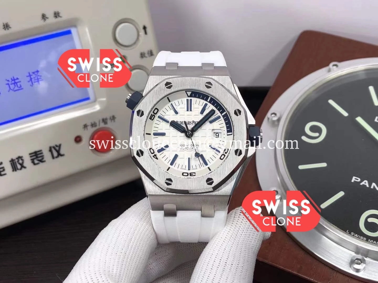 Audemars Piguet Royal Oak 15710ST White Dial Cal.3120