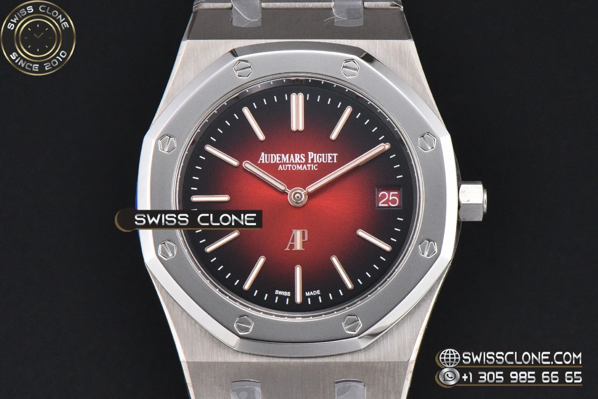 Audemars Piguet Royal Oak 16202 Titanium Gradient Red Dial 39mm 1:1 Super Clone - Clasp & Bracelet Finishing