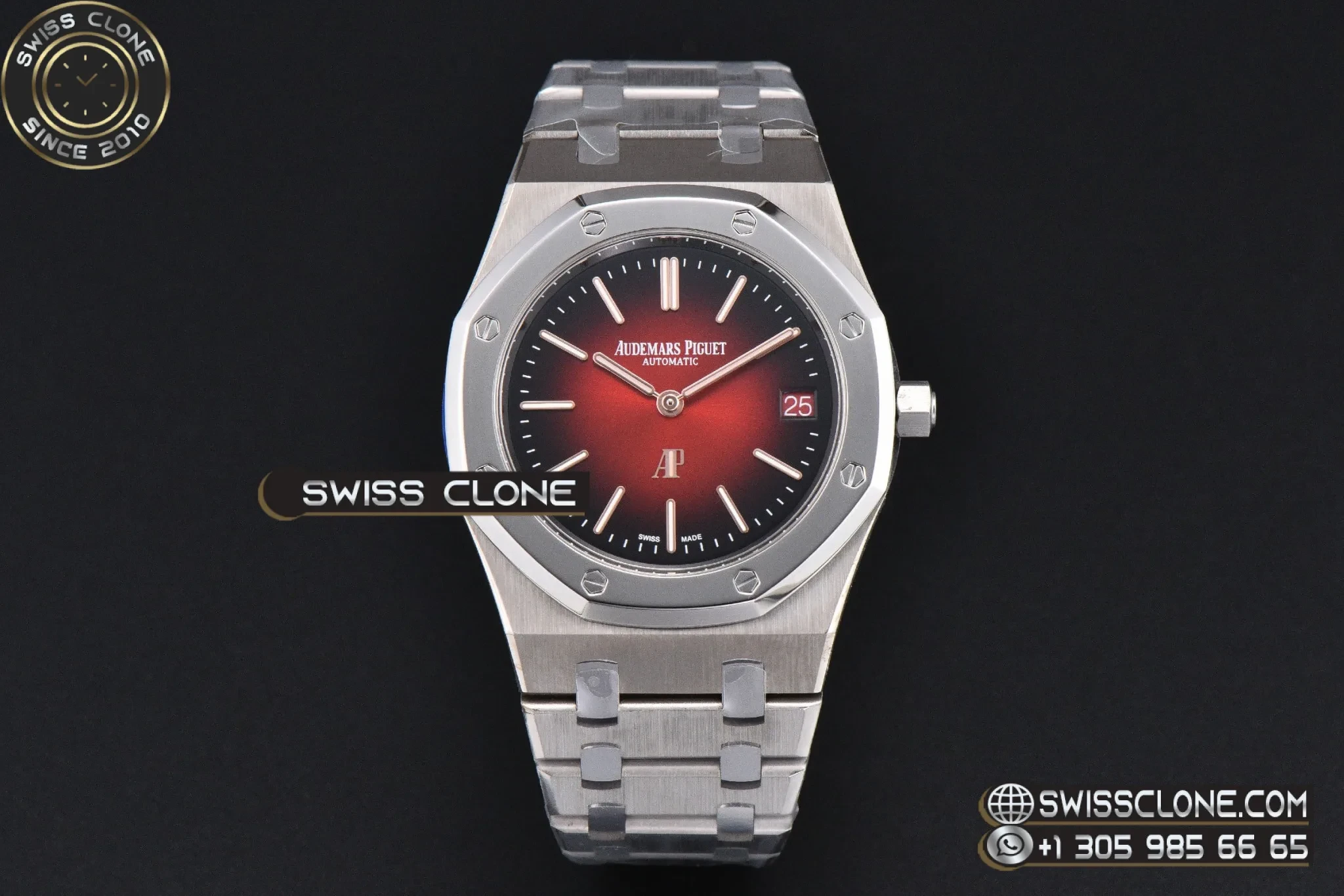 Audemars Piguet Royal Oak 16202 Titanium Gradient Red Dial 39mm
