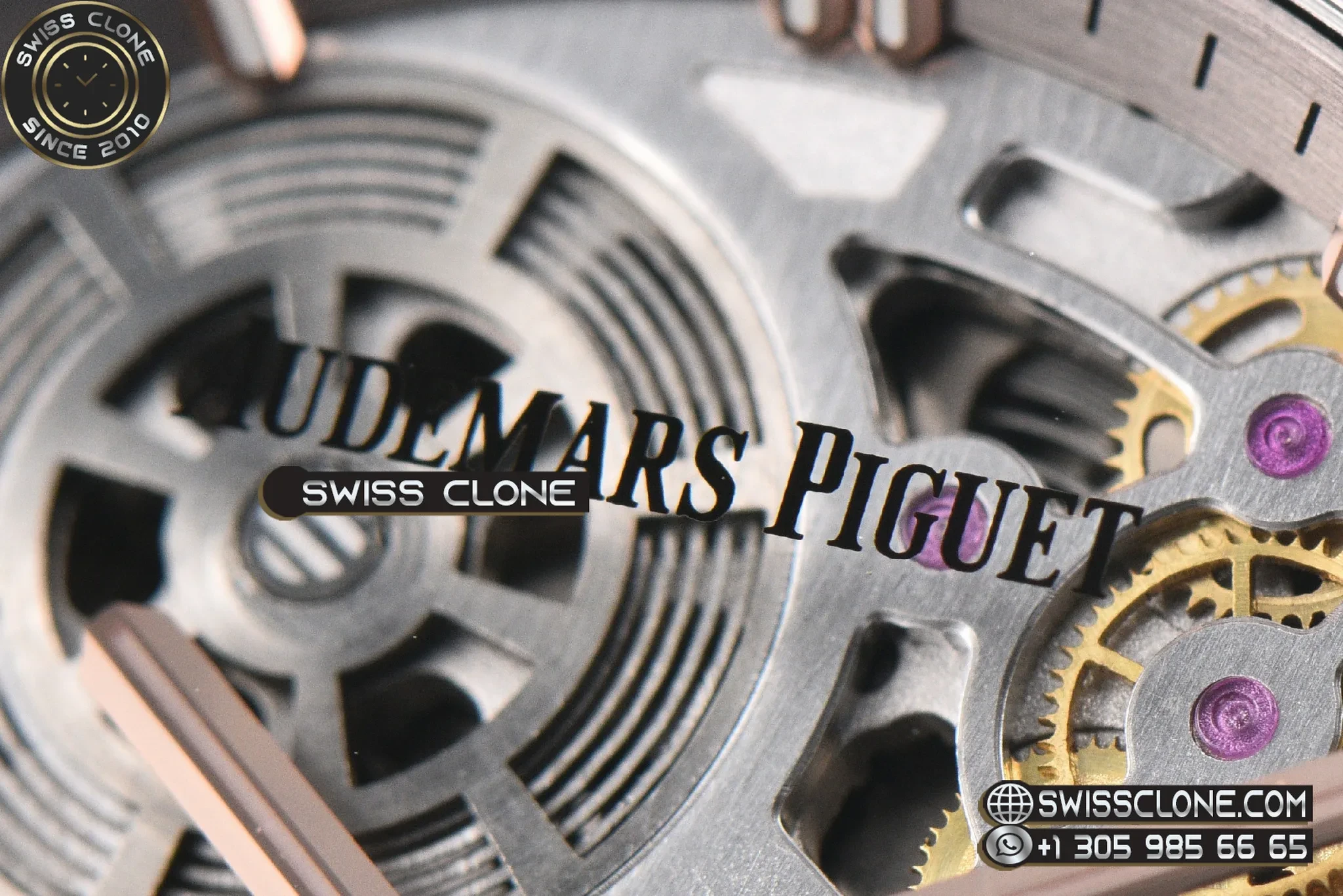 Audemars Piguet Royal Oak 16204 39mm Skeleton Dial (SW-22986) 1:1 Super Clone - Caseback & Cloned Calibre Movement