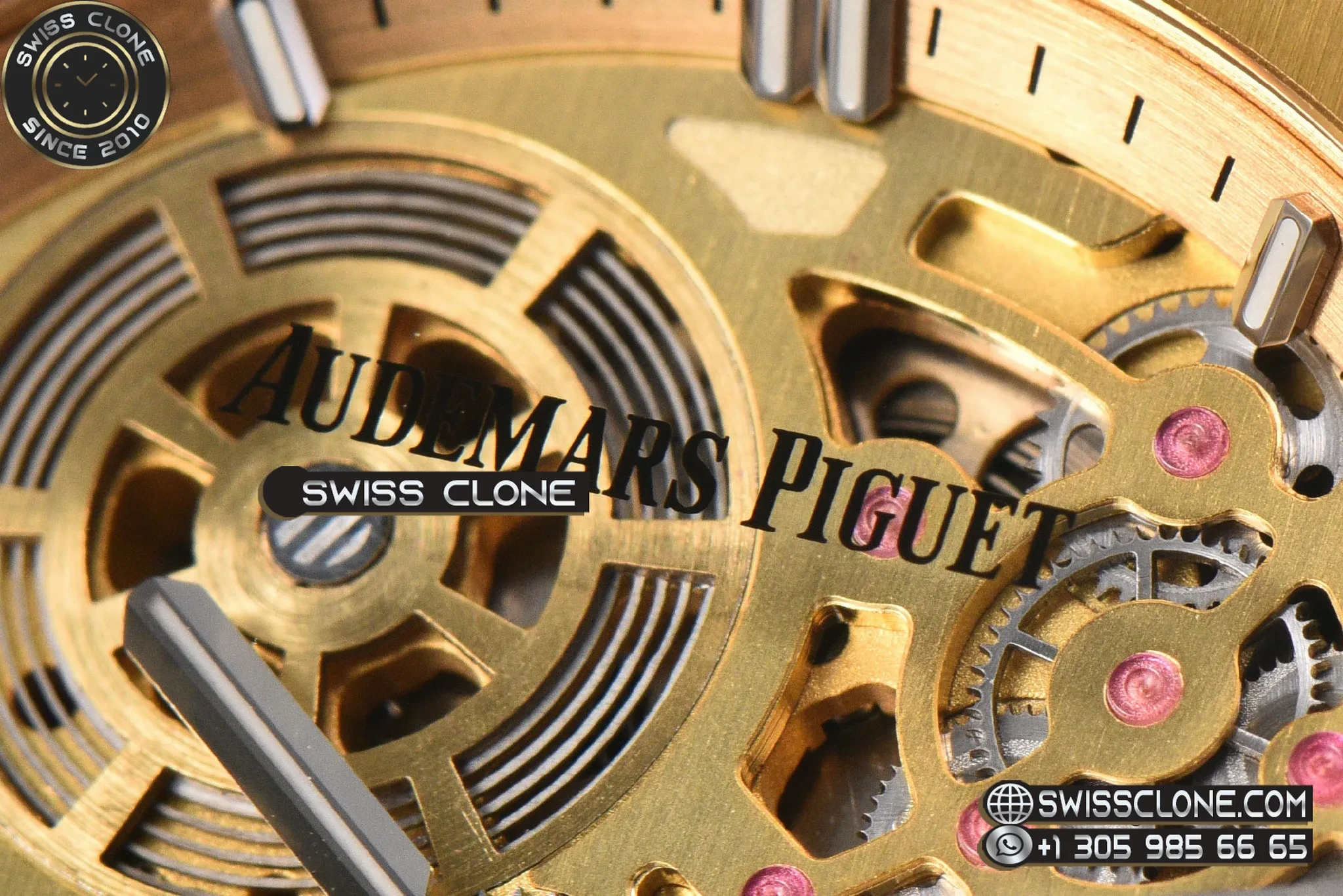 Audemars Piguet Royal Oak 16204 39mm Skeleton Dial (SW-22994) 1:1 Super Clone - Caseback & Cloned Calibre Movement