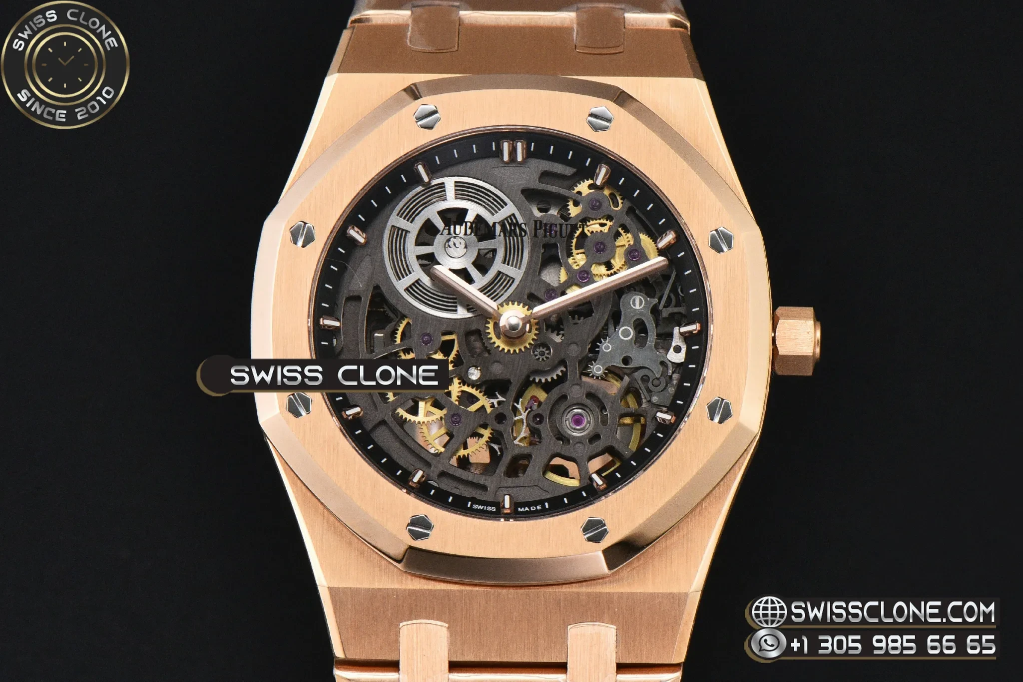 Audemars Piguet Royal Oak 16204 39mm Skeleton Dial 1:1 Super Clone - Clasp & Bracelet Finishing