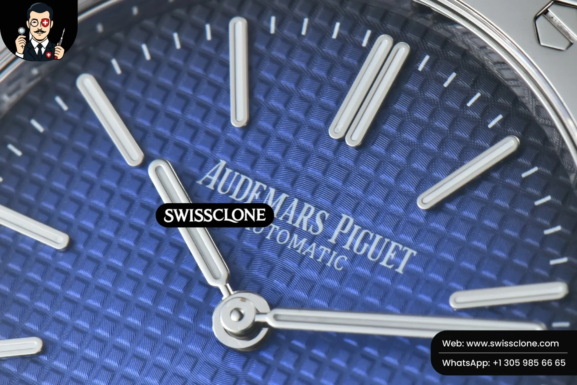 Audemars Piguet Royal Oak 39mm 15202 Gradient Blue Dial (SW-29426) 1:1 Super Clone - Caseback & Cloned Calibre Movement