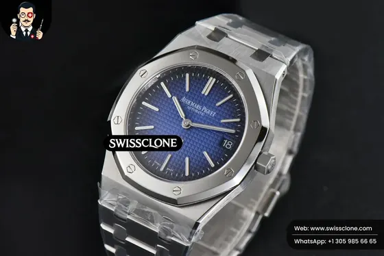 Audemars Piguet Royal Oak 39mm 15202 Gradient Blue Dial 1:1 Super Clone - Clasp & Bracelet Finishing