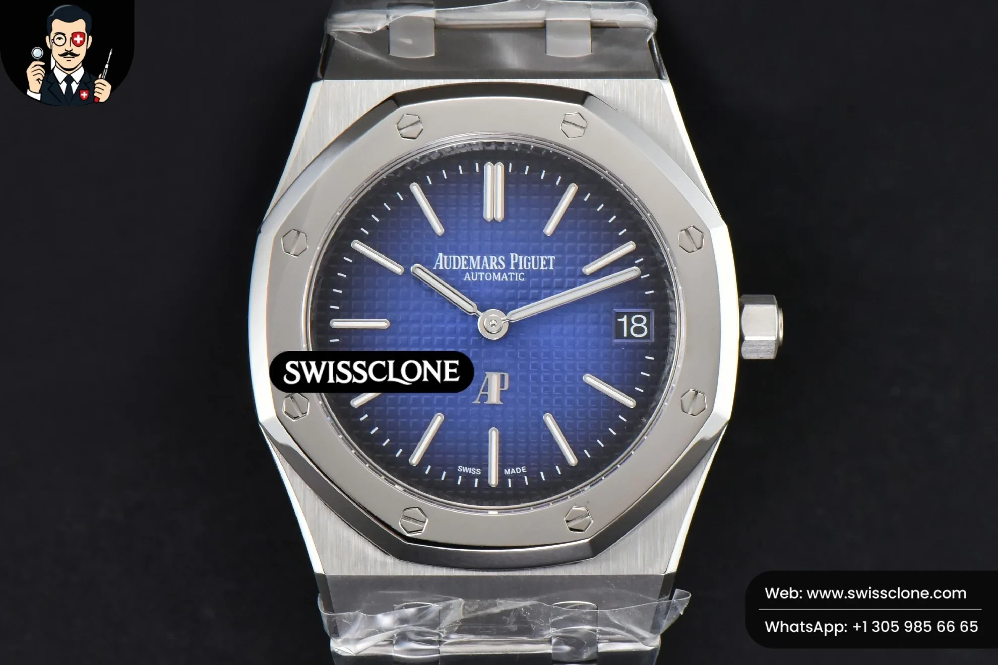 Audemars Piguet Royal Oak 39mm 15202 Gradient Blue Dial