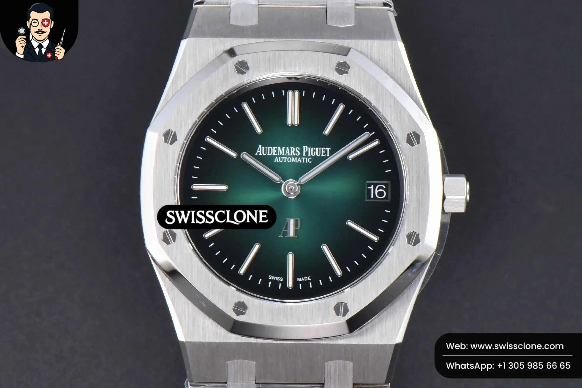 Audemars Piguet Royal Oak 39mm 16202 “50th Anniversary” Green Gradient Dial
