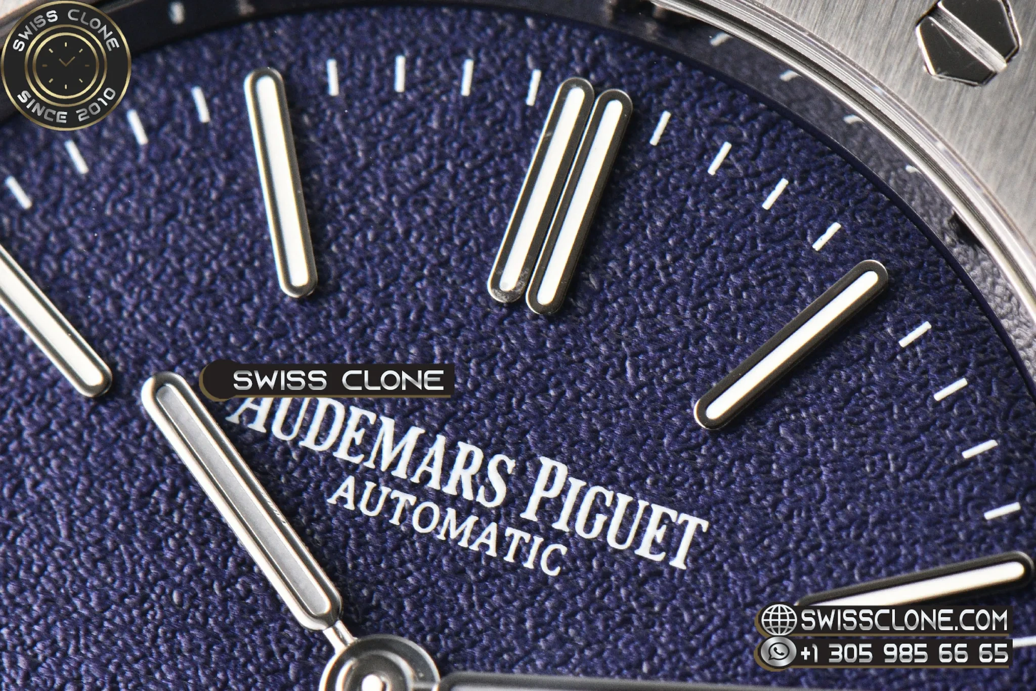 Audemars Piguet Royal Oak 39mm 16202 Tuscan Blue Dial 1:1 Super Clone - Caseback & Cloned Calibre Movement