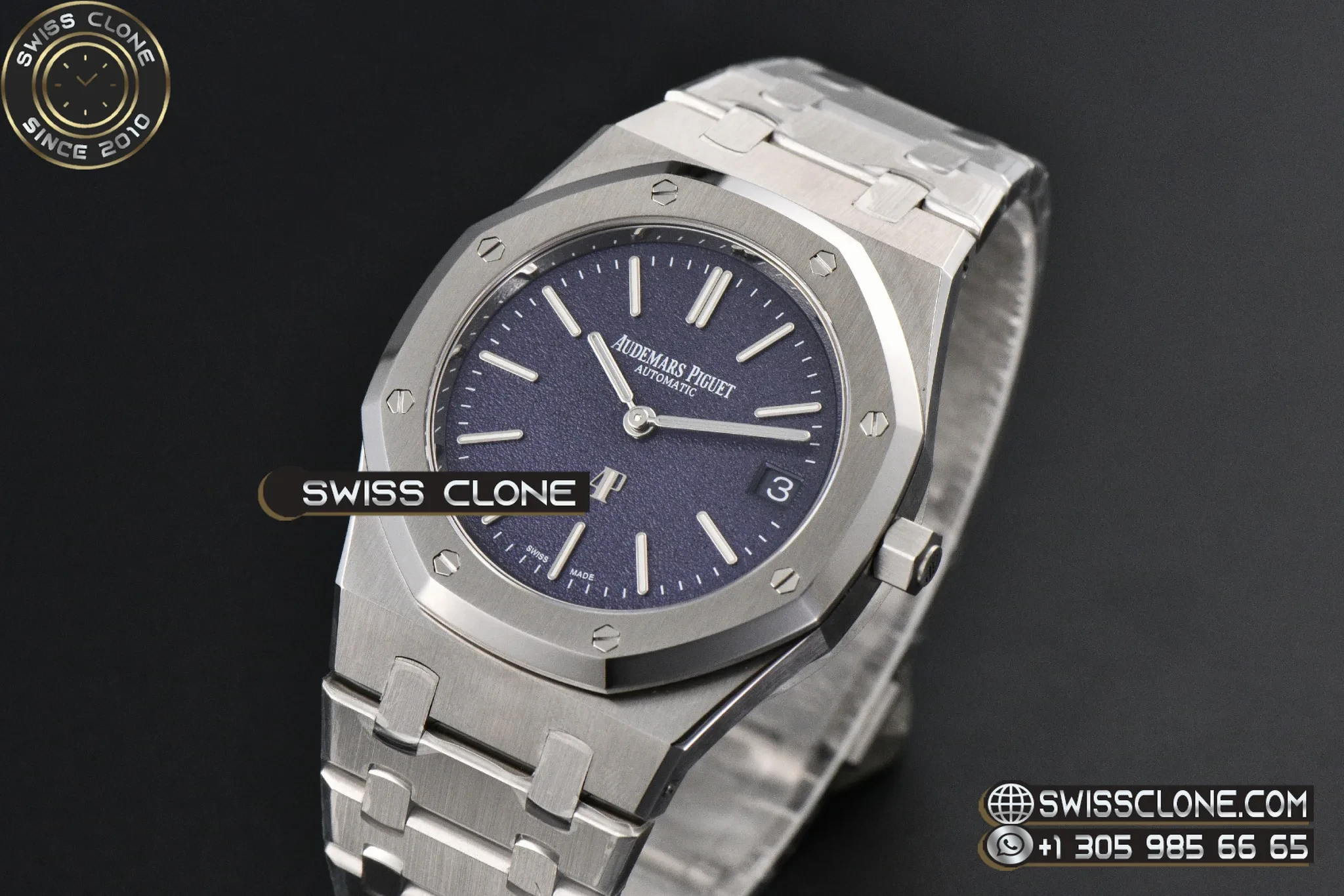 Audemars Piguet Royal Oak 39mm 16202 Tuscan Blue Dial 1:1 Super Clone - Clasp & Bracelet Finishing