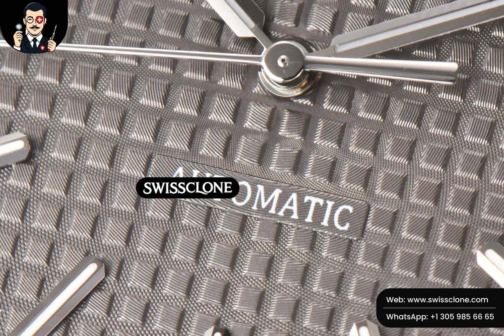 Audemars Piguet Royal Oak 41mm 15400 Gray Textured Dial 1:1 Super Clone - Lateral Case Thickness Profile