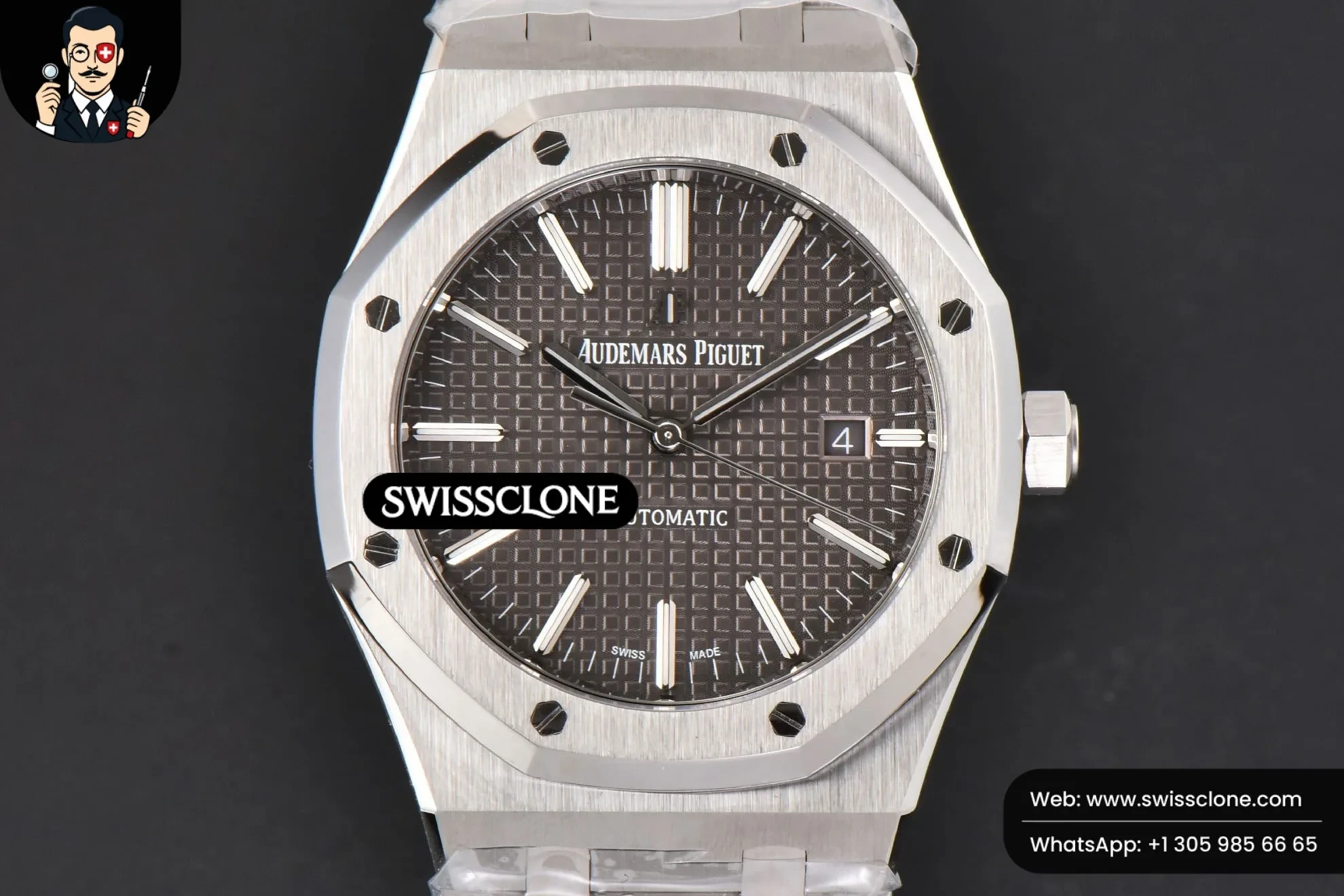 Audemars Piguet Royal Oak 41mm 15400 Gray Textured Dial