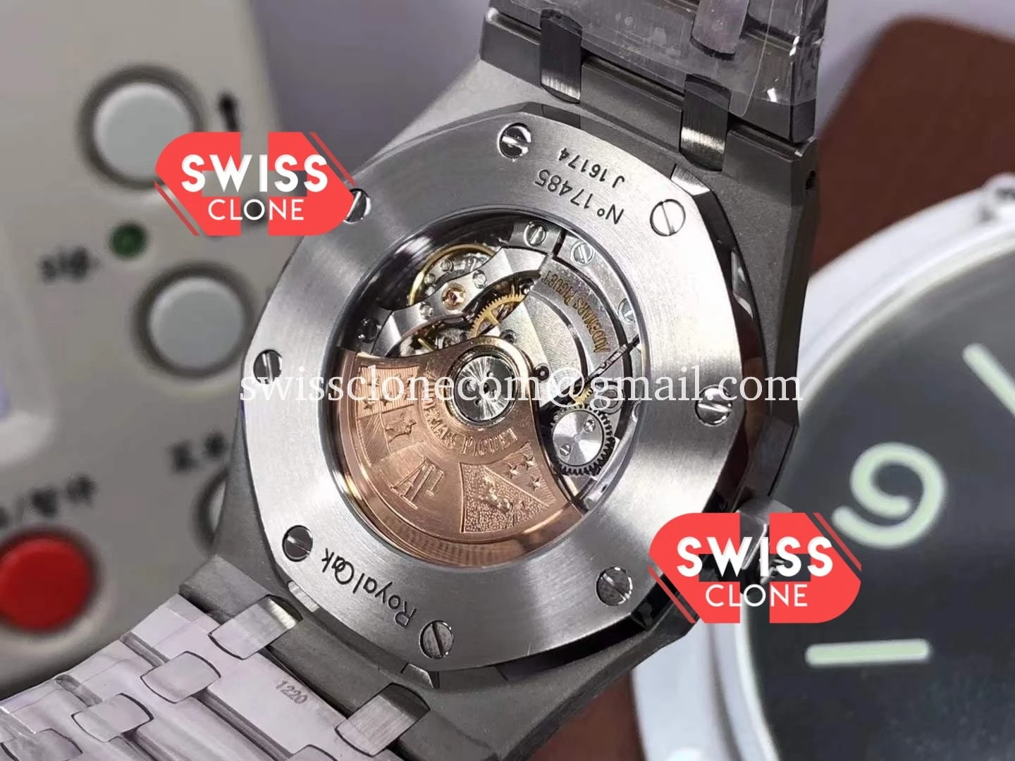 Audemars Piguet Royal Oak 41MM Blue Dial 904L Steel CALIBRE 1:1 Super Clone - On-Wrist Presence View