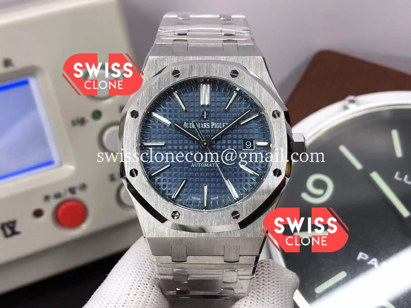 Audemars Piguet Royal Oak 41MM Blue Dial 904L Steel CALIBRE