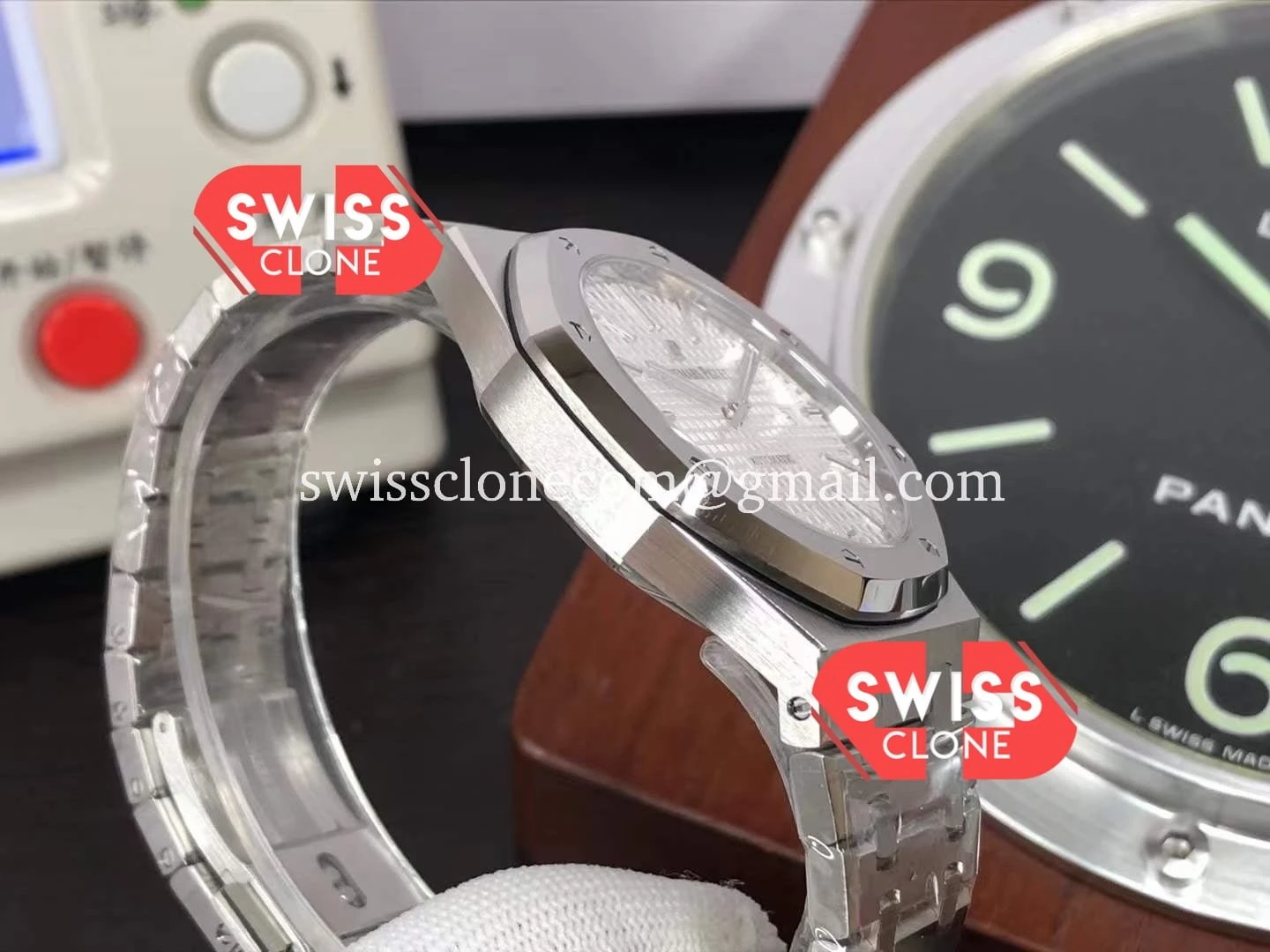 Audemars Piguet Royal Oak 41MM White 904L 1:1 Super Clone - Caseback & Cloned Calibre Movement