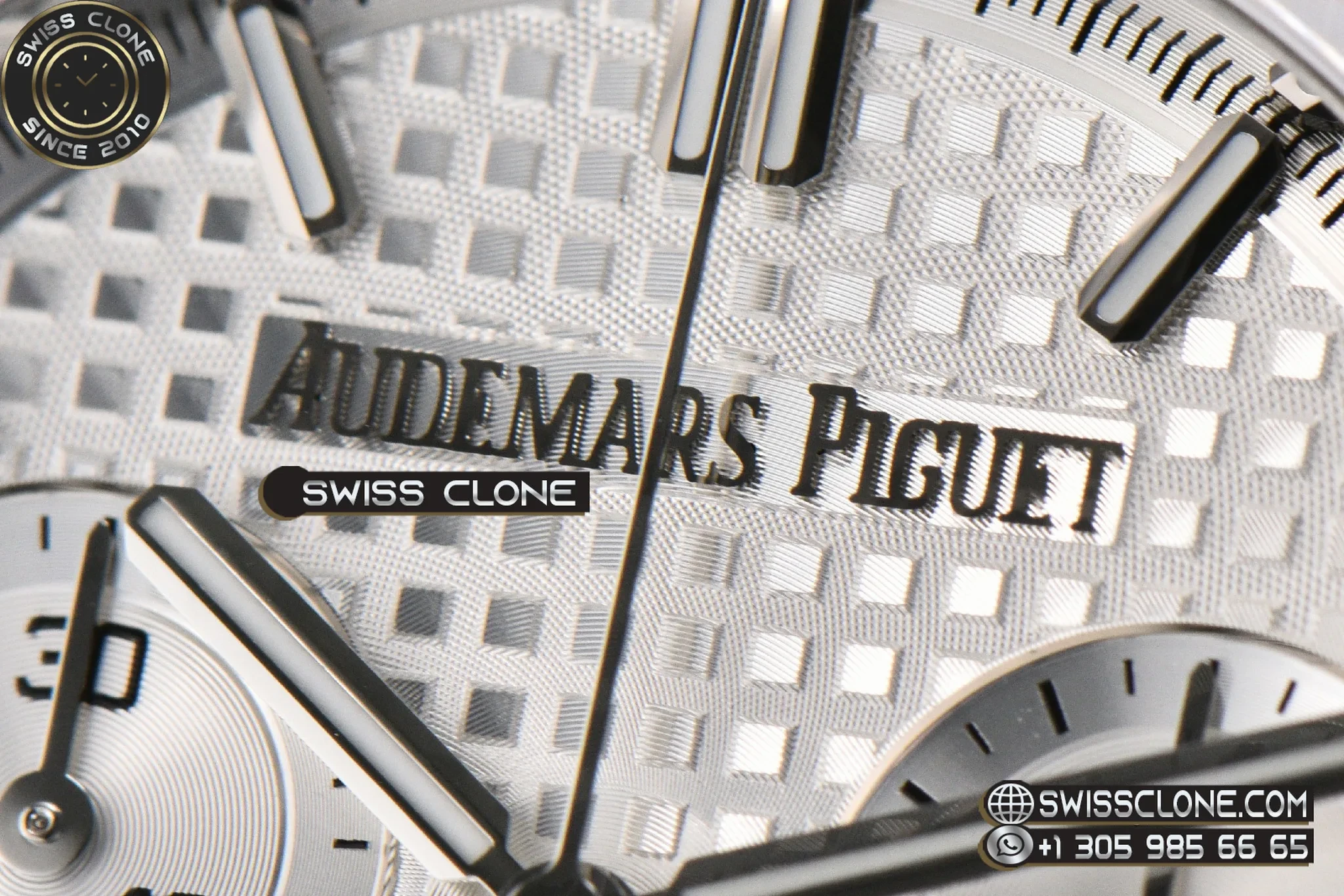 Audemars Piguet Royal Oak Chronograph 26240 41mm Ceramic Sliver Checkered Dial Sliver Subdial Ceramic SH4401 1:1 Super Clone - Caseback & Cloned Calibre Movement