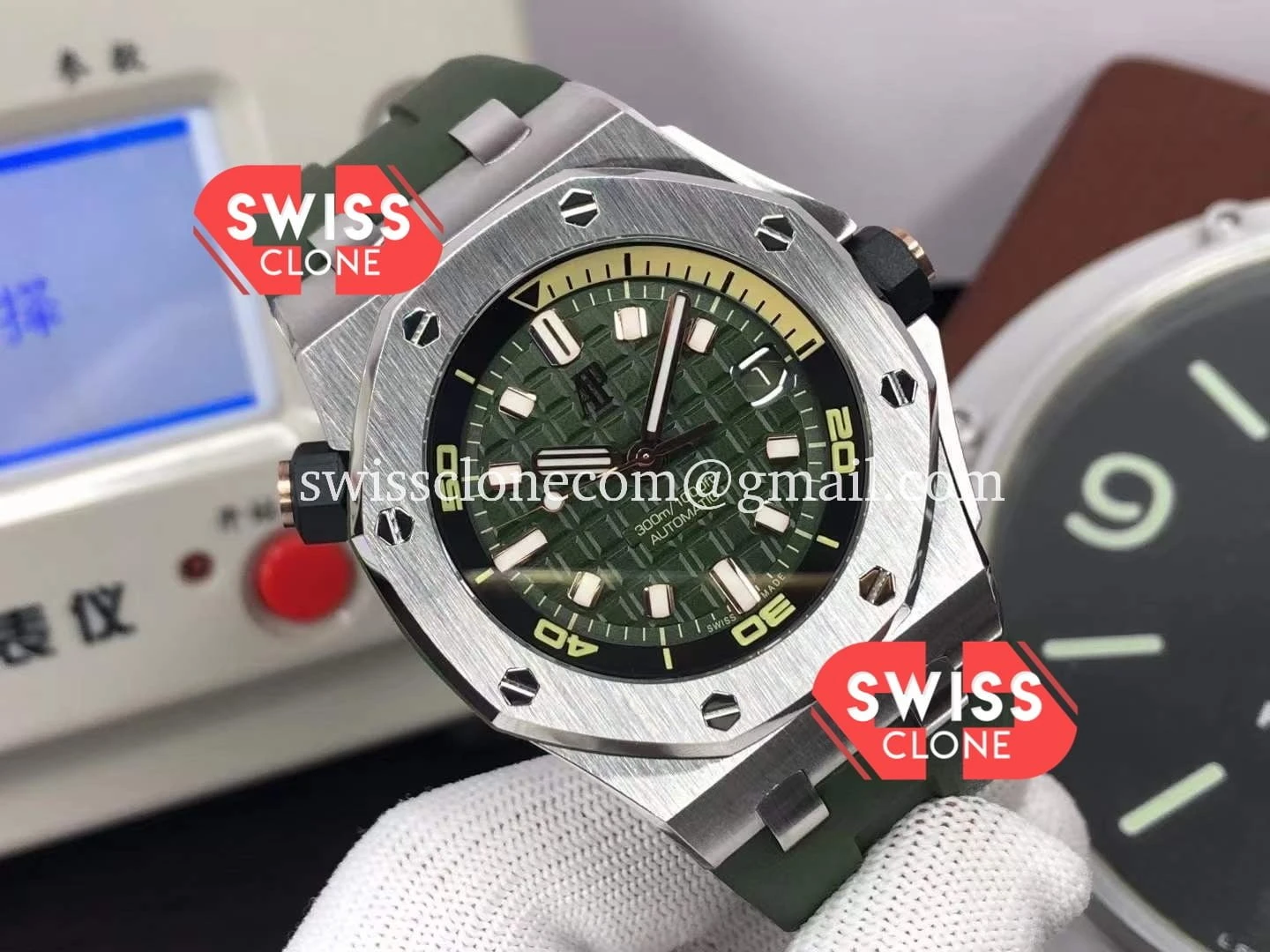 Audemars Piguet Royal Oak Offshore 1:1 Super Clone - Dial Macro Close-Up