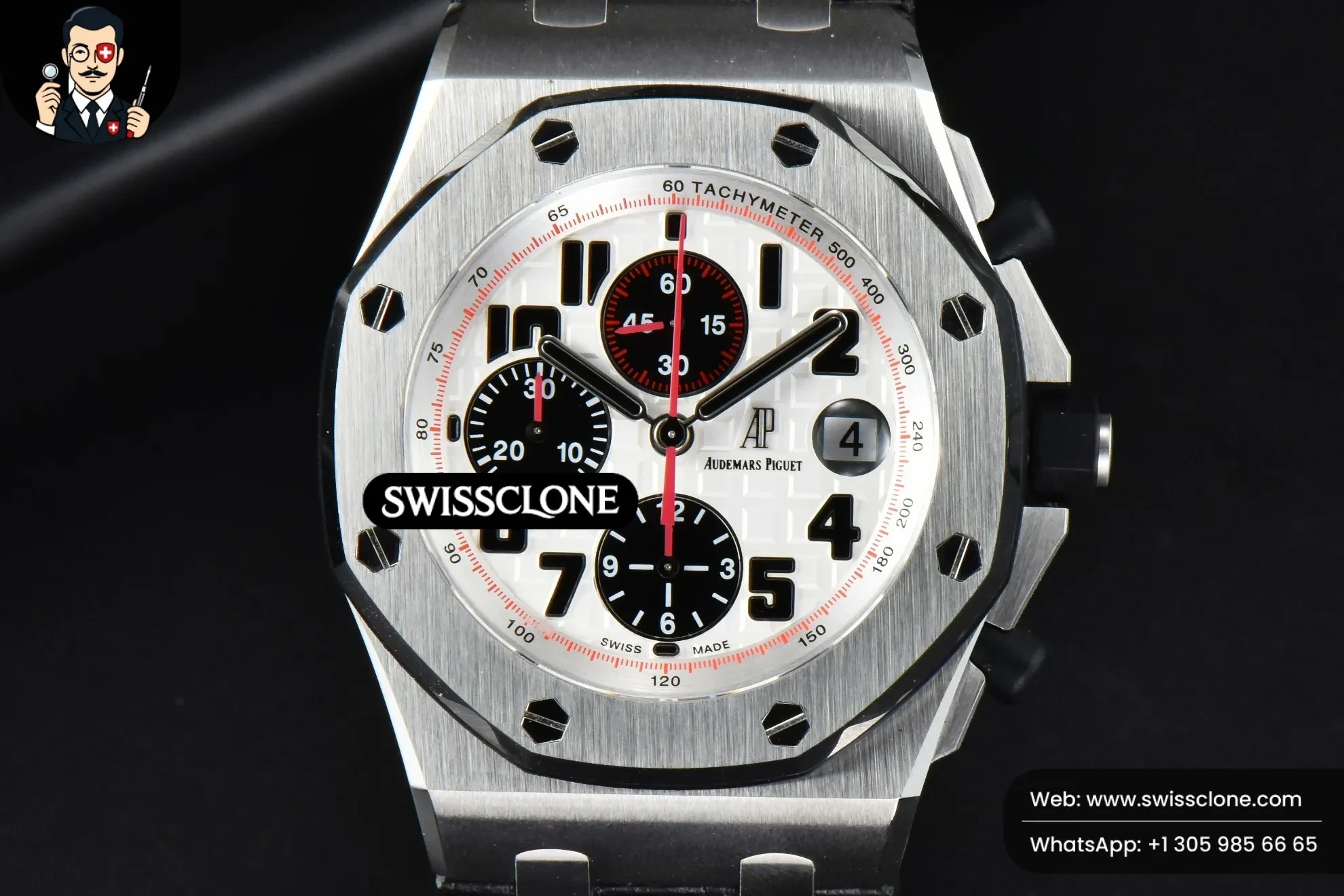 Audemars Piguet Royal Oak Offshore 42mm JF Ultimate ‘Panda’ Black Leather