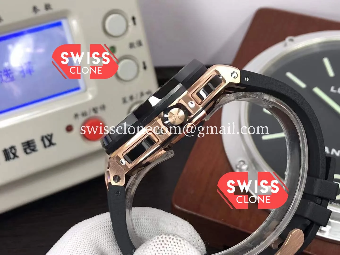 Audemars Piguet Royal Oak Offshore 44MM Rose Gold 904L 1:1 Super Clone - Lateral Case Thickness Profile