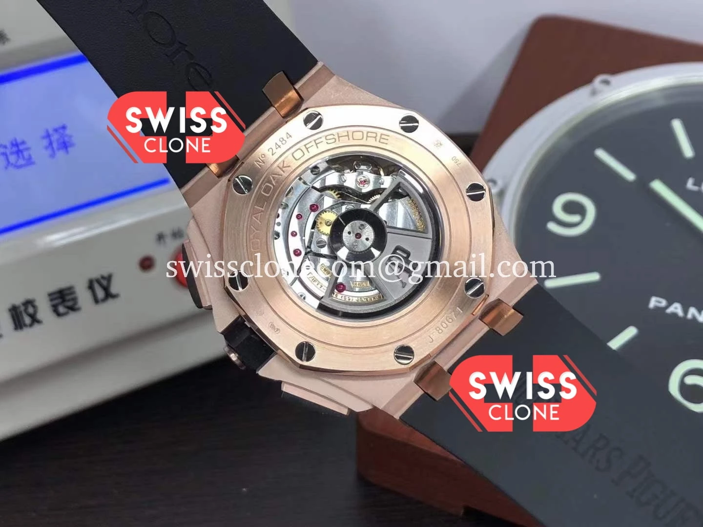 Audemars Piguet Royal Oak Offshore 44MM Rose Gold 904L 1:1 Super Clone - On-Wrist Presence View