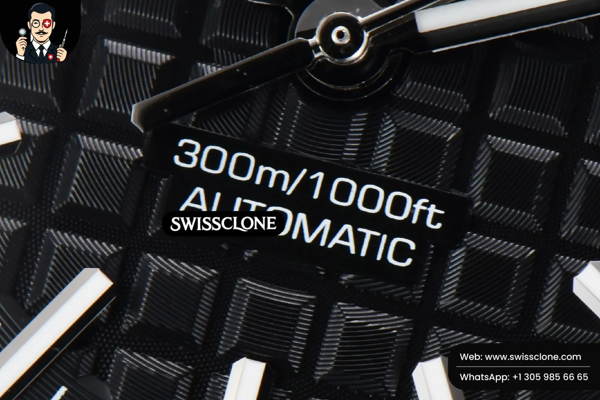 Audemars Piguet Royal Oak Offshore Diver 15703 42mm GF Black Dial Black Rubber 1:1 Super Clone - On-Wrist Presence View