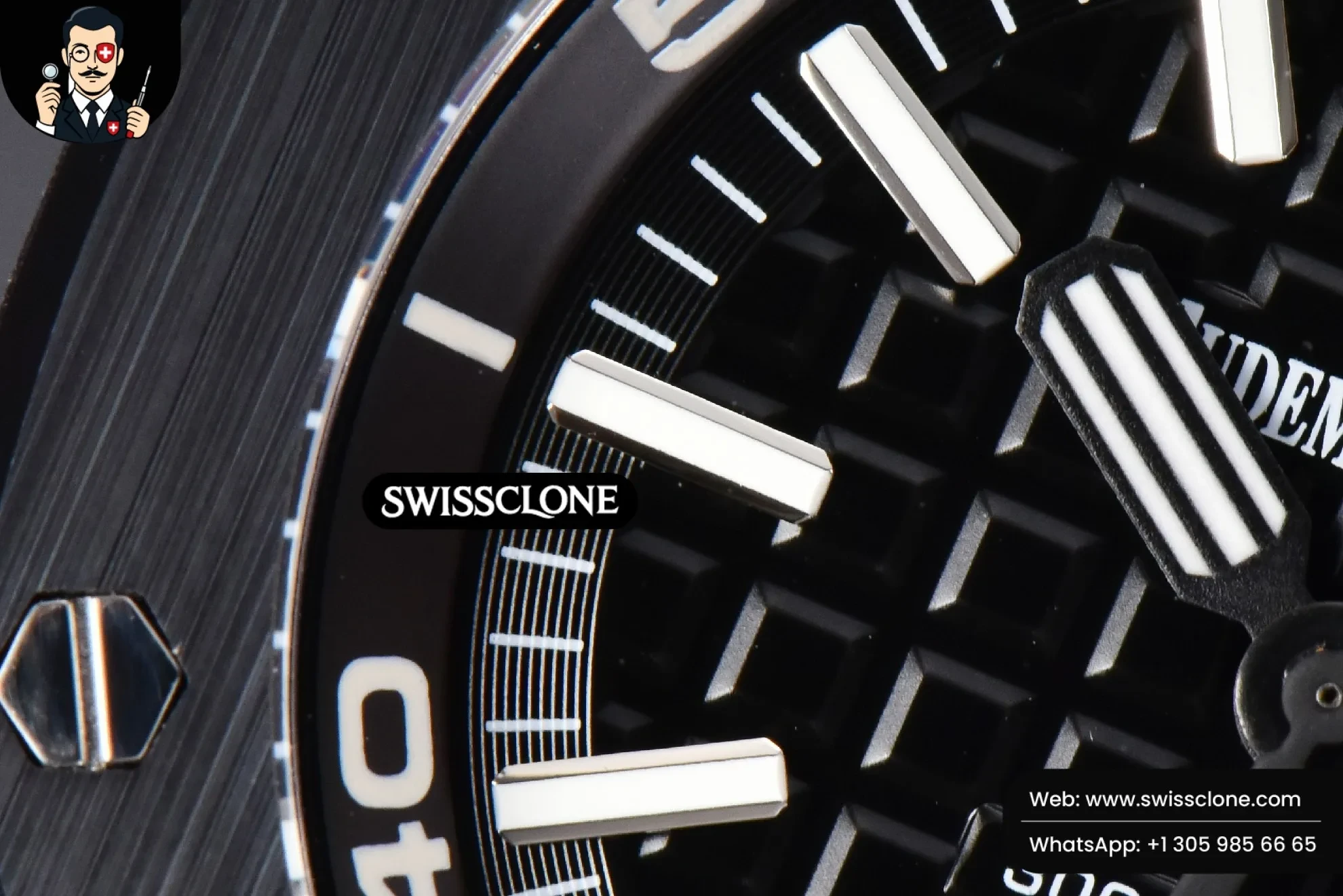 Audemars Piguet Royal Oak Offshore Diver 42mm IPF Black/Orange Dial Orange Rubber MY9015 1:1 Super Clone - Caseback & Cloned Calibre Movement