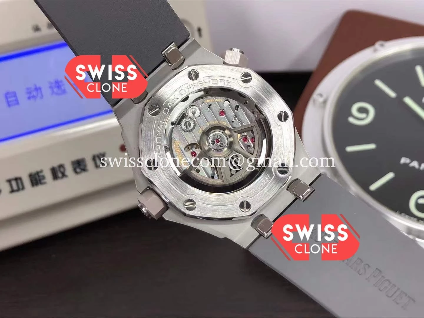 Audemars Piguet Royal Oak Offshore Diver Grey Dial 42mm 1:1 Super Clone - On-Wrist Presence View