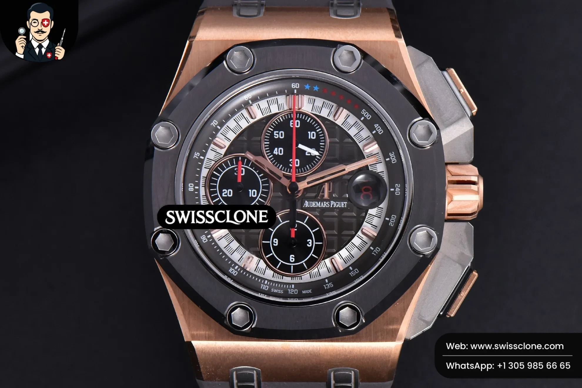 Audemars Piguet Royal Oak Offshore JF 44mm Ceramic Gray Michael Schumacher