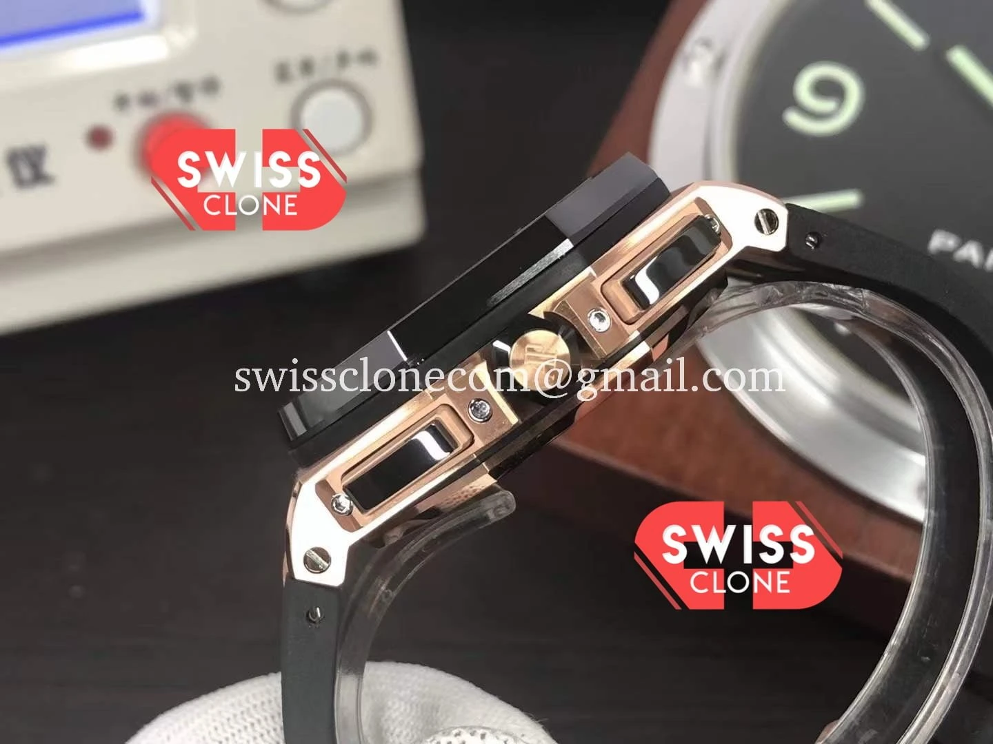 Audemars Piguet Royal Oak Offshore Méga Tapisserie Dial 904L 1:1 Super Clone  - Lateral Case Thickness Profile