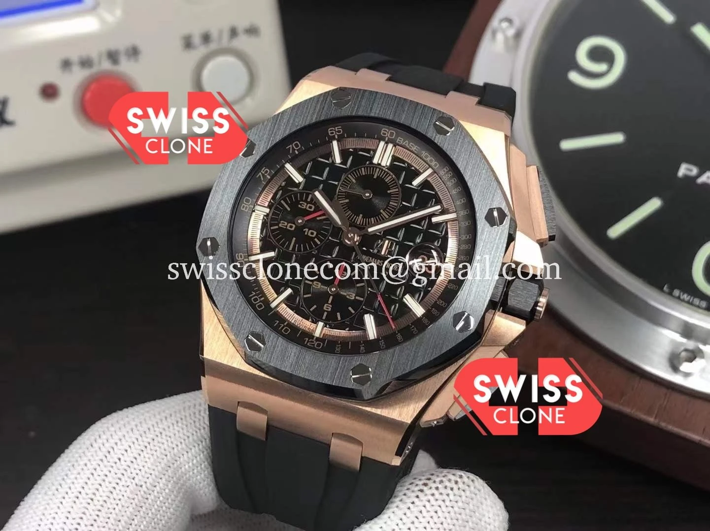 Audemars Piguet Royal Oak Offshore Méga Tapisserie Dial 904L 1:1 Super Clone  - Clasp & Bracelet Finishing