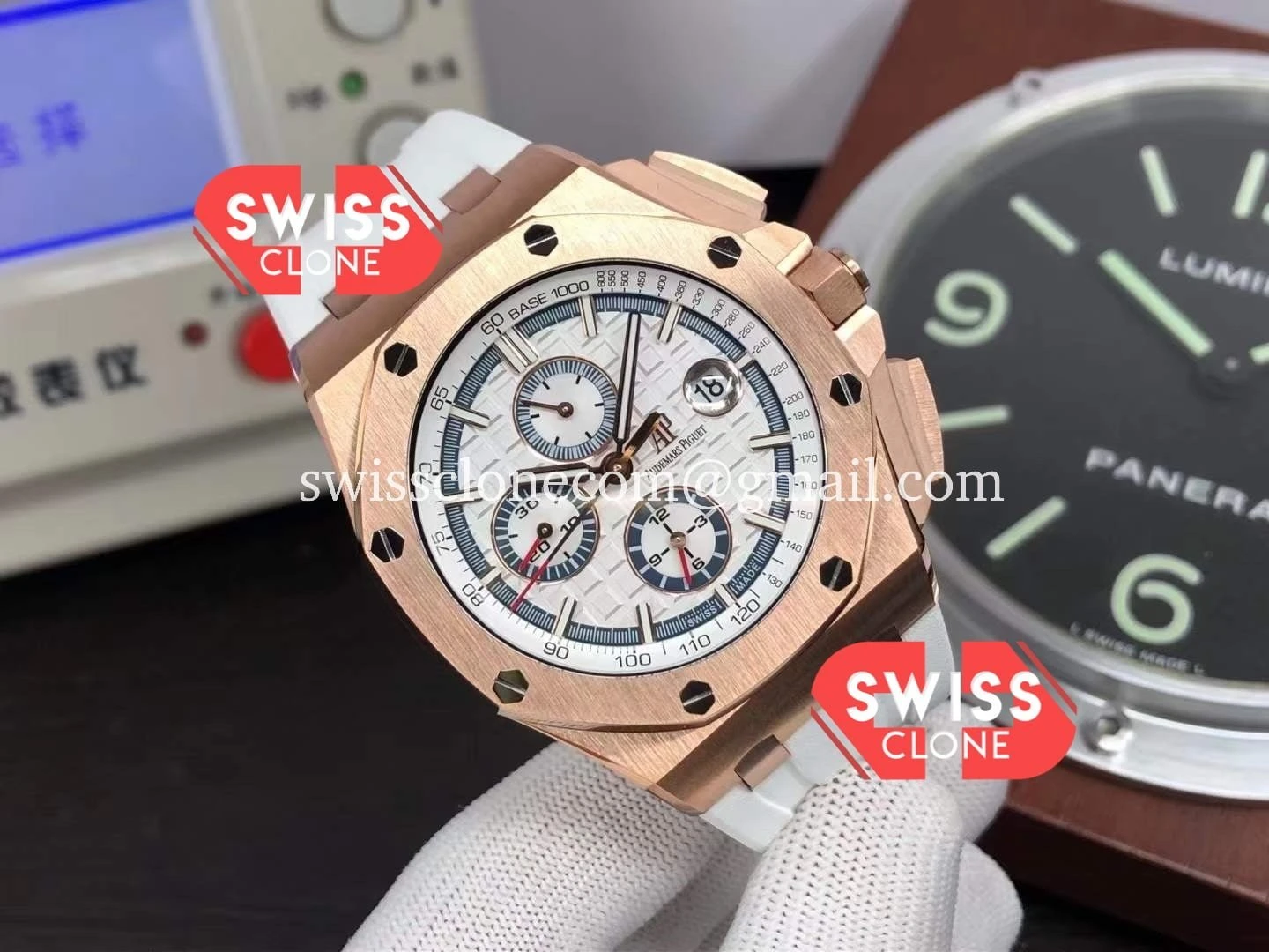 Audemars Piguet Royal Oak Offshore Summer 1:1 Super Clone - Dial Macro Close-Up