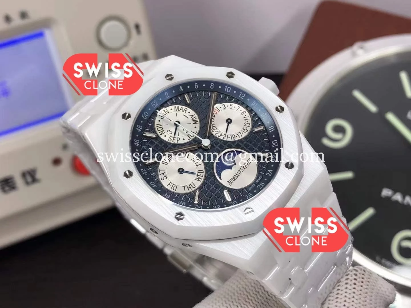 Audemars Piguet Royal Oak Perpetual Calendar 1:1 Super Clone - Caseback & Cloned Calibre Movement