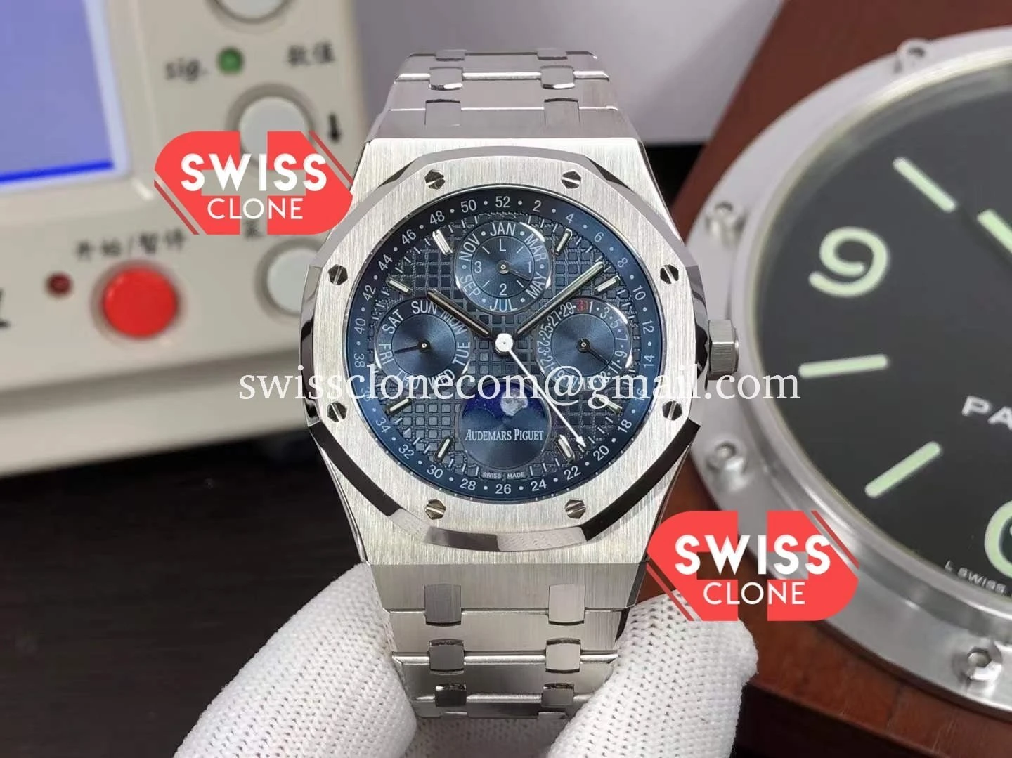 Audemars Piguet Royal Oak Perpetual Calendar Blue Dial 904L