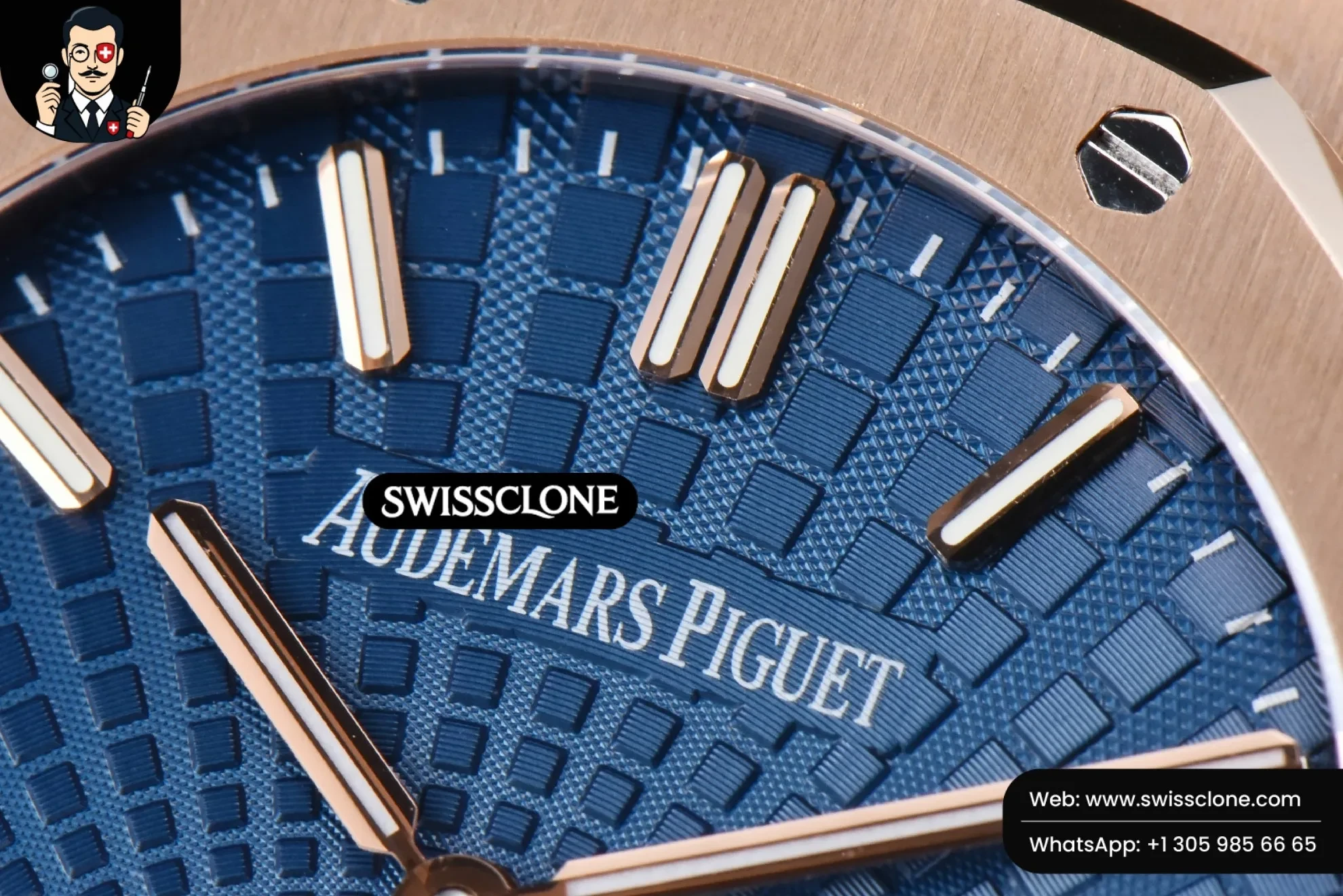 Audemars Piguet Royal Oak Tourbillon 41mm R8F Blue Dial Flying Tourb 1:1 Super Clone - Clasp & Bracelet Finishing