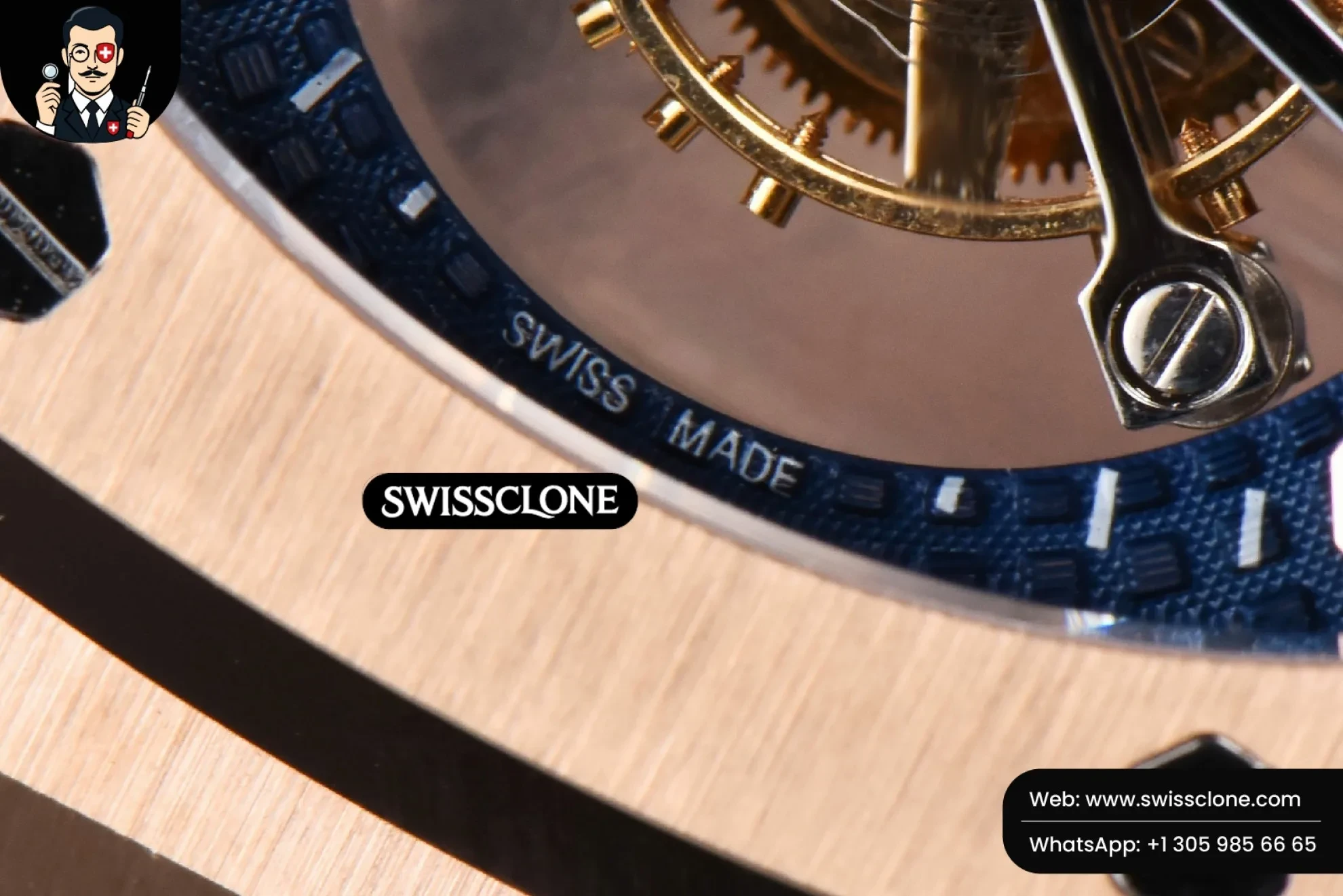 Audemars Piguet Royal Oak Tourbillon 41mm R8F Blue Dial Flying Tourb 1:1 Super Clone - On-Wrist Presence View