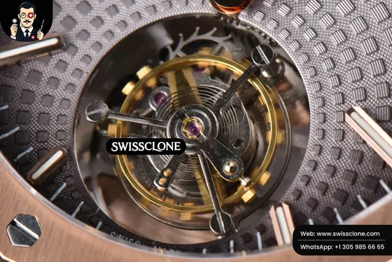 Audemars Piguet Royal Oak Tourbillon 41mm R8F Gray Dial Flying Tourb 1:1 Super Clone - Lateral Case Thickness Profile